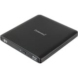 Intenso EOD 500BD Slim, Regrabadora Blu-ray negro