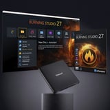 Intenso EOD 500BD Slim, Regrabadora Blu-ray negro