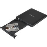 Intenso EOD 500BD Slim, Regrabadora Blu-ray negro