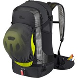 Jack Wolfskin 2010241_6699_OS, Mochila negro