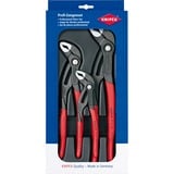 KNIPEX 00 20 09 V02 alicate Juego de alicates, Set de pinzas negro, Juego de alicates, De plástico, Rojo, 1,22 kg, 170 mm, 40 mm