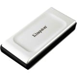 Kingston 2000G SSD portátil XS2000, Unidad de estado sólido plateado/Negro, 2 TB, USB Tipo C, 3.2 Gen 2 (3.1 Gen 2), 2000 MB/s, Negro, Plata