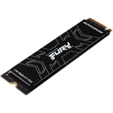 Kingston FURY FURY Renegade M.2 4000 GB PCI Express 4.0 3D TLC NVMe, Unidad de estado sólido negro, 4000 GB, M.2, 7300 MB/s