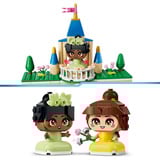 LEGO Disney Princess Las Mini Princesas Bella y Tiana con su castillo, Juegos de construcción 