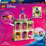 LEGO Disney Princess Las Mini Princesas Bella y Tiana con su castillo, Juegos de construcción 