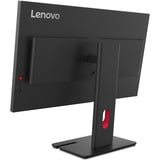 Lenovo ThinkVision T27QD-40 Monitor, Monitor LED negro, 68,6 cm (27"), 2560 x 1440 Pixeles, Wide Quad HD, LED, Negro