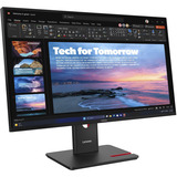 Lenovo ThinkVision T27QD-40 pantalla para PC 68,6 cm (27") 2560 x 1440 Pixeles Wide Quad HD LED Negro, Monitor LED negro, 68,6 cm (27"), 2560 x 1440 Pixeles, Wide Quad HD, LED, Negro