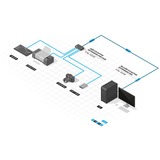 Lindy 43157 cable USB USB 3.2 Gen 1 (3.1 Gen 1) 10 m USB A Negro, Cable alargador negro, 10 m, USB A, USB A, USB 3.2 Gen 1 (3.1 Gen 1), 5 Gbit/s, Negro
