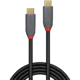 Lindy Cable USB 3.2 tipo C, 5A PD, Anthra Line gris