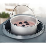 Medion LIFE Máquina de helados MD 10169, Heladera negro/Acero fino