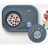 Medion LIFE Máquina de helados MD 10169, Heladera negro/Acero fino