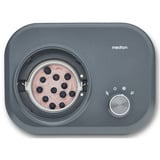 Medion LIFE Máquina de helados MD 10169, Heladera negro/Acero fino