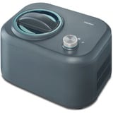 Medion LIFE Máquina de helados MD 10169, Heladera negro/Acero fino