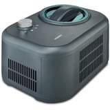 Medion LIFE Máquina de helados MD 10169, Heladera negro/Acero fino