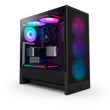 NZXT H5 Flow RGB ( 2024 ), Cajas de torre negro