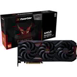 PowerColor RX9070XT 16G-E/OC/BP, Tarjeta gráfica negro