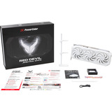 PowerColor Radeon RX 9070 XT Red Devil 16GB OC WHITE, Tarjeta gráfica blanco