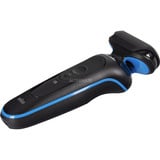 Procter & Gamble Series 5 52-B7000cc Máquina de afeitar de láminas Recortadora Negro negro/Azul, Máquina de afeitar de láminas, Negro, EasyClean, Botones, LED, Batería
