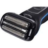 Procter & Gamble Series 5 52-B7000cc Máquina de afeitar de láminas Recortadora Negro negro/Azul, Máquina de afeitar de láminas, Negro, EasyClean, Botones, LED, Batería
