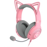 Razer Kraken Kitty V2, Auriculares para gaming rosa neón