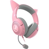 Razer Kraken Kitty V2, Auriculares para gaming rosa neón