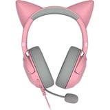 Razer Kraken Kitty V2, Auriculares para gaming rosa neón