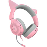 Razer Kraken Kitty V3 X Quartz, Auriculares para gaming rosa/Gris