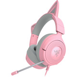 Razer Kraken Kitty V3 X Quartz, Auriculares para gaming rosa/Gris