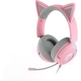 Razer Kraken Kitty V3 X Quartz, Auriculares para gaming rosa/Gris