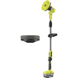 Ryobi ONE+ Akku-Reinigungsbürste R18TPS-120G, Ø 15cm, telescópica, 18Volt, Cepillo de limpieza verde/Negro