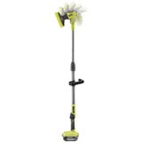 Ryobi ONE+ Akku-Reinigungsbürste R18TPS-120G, Ø 15cm, telescópica, 18Volt, Cepillo de limpieza verde/Negro