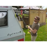 Ryobi ONE+ Akku-Reinigungsbürste R18TPS-120G, Ø 15cm, telescópica, 18Volt, Cepillo de limpieza verde/Negro