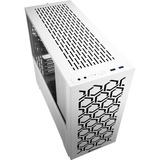 Sharkoon MS-Y1000 Micro Torre Blanco, Cajas de torre blanco, Micro Torre, PC, Blanco, micro ATX, Mini-ITX, Juego, 13,5 cm