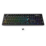 Sharkoon OfficePal KB70W, Teclado negro