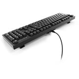 Sharkoon OfficePal KB70W, Teclado negro