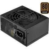 SilverStone ST45SF unidad de fuente de alimentación 450 W 20+4 pin ATX SFX Negro, Fuente de alimentación de PC negro, 450 W, 90 - 264 V, 47 - 63 Hz, Activo, 110 W, 450 W