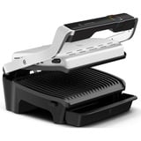 Tefal OptiGrill Elite GC750D parrilla eléctrica de contacto, Barbacoa de contacto acero fino/Negro, Negro, Acero inoxidable, Plaza, Tocar, 300 x 200 mm, Termoplástico, 2000 W