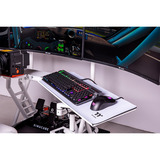 Thermaltake Bandeja para teclado y ratón, Soporte blanco