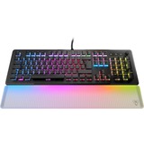 Turtle Beach Vulcan II Max teclado Juego USB QWERTZ Alemán Negro, Teclado para gaming negro/Transparente, Alámbrico, USB, Switch de tecla optomecánico, QWERTZ, LED RGB, Negro