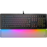 Turtle Beach Vulcan II Max teclado Juego USB QWERTZ Alemán Negro, Teclado para gaming negro/Transparente, Alámbrico, USB, Switch de tecla optomecánico, QWERTZ, LED RGB, Negro