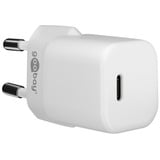 goobay Set de carga Apple Lightning / USB-C PD 30 vatios, Cargador blanco