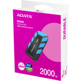 ADATA SD820-2000G-CBU, Unidad de estado sólido negro/Azul