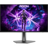 AOC AGON PRO AG326UZD2 QD-OLED, Monitor de gaming negro/Plateado