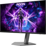 AOC AGON PRO AG326UZD2 QD-OLED, Monitor de gaming negro/Plateado