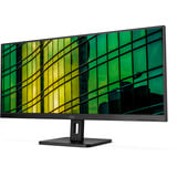 AOC U34E2M pantalla para PC 86,4 cm (34") 3440 x 1440 Pixeles Wide Quad HD Negro, Monitor LED negro, 86,4 cm (34"), 3440 x 1440 Pixeles, Wide Quad HD, 4 ms, Negro