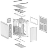ASUS TUF GAMING GT502 Horizon TG ARGB White Midi Tower Blanco, Cajas de torre blanco, Midi Tower, PC, Blanco, ATX, micro ATX, Mini-ITX, 16,3 cm, 40 cm
