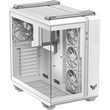 ASUS TUF GAMING GT502 Horizon TG ARGB White Midi Tower Blanco, Cajas de torre blanco, Midi Tower, PC, Blanco, ATX, micro ATX, Mini-ITX, 16,3 cm, 40 cm