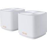ASUS ZenWiFi XD4 Plus AX1800 2 Pack Doble banda (2,4 GHz / 5 GHz) Wi-Fi 6 (802.11ax) Blanco Interno, Enrutador de malla blanco, Blanco, Interno, Enrutador de malla, Poder, 306,58 m², Doble banda (2,4 GHz / 5 GHz)