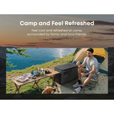 Anker SOLIX EverFrost 2 nevera portátil 58 L Eléctrico Negro gris/Negro, Negro, 2 rueda(s), Negro, 58 L, -20 - 20 °C, 45 dB