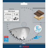 Bosch 2 608 837 673 hoja de sierra circular 15 cm 1 pieza(s) Madera, 15 cm, 1 cm, 1 mm, 10000 RPM, 1,6 mm